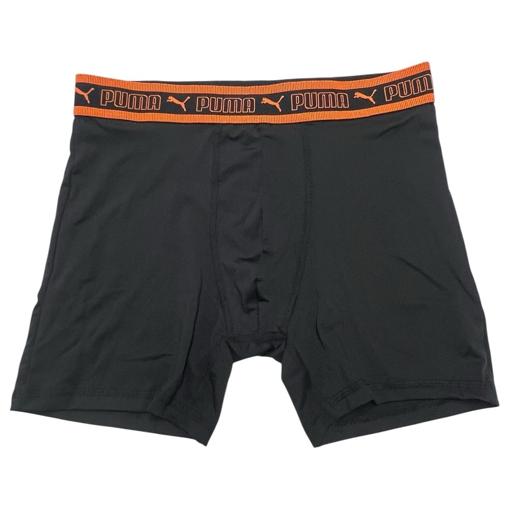 PUMA Men's Boxer Briefs 4-Pack Athletic Fit Stretch Cooling Underwear Size S - Picture 4 of 7